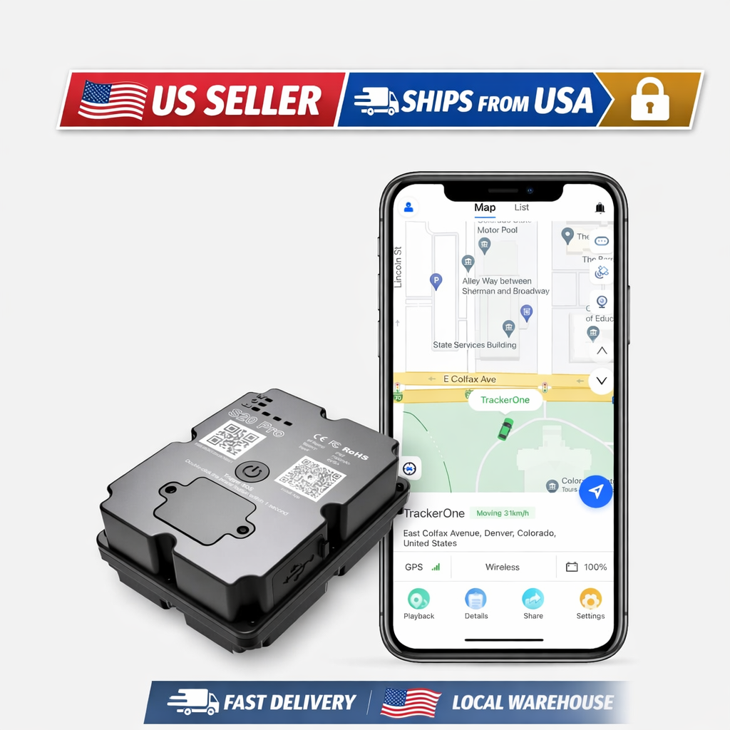 車両用4G LTE GPSトラッカー、米国販売者、磁気隠しカーロケーター、リアルタイム追跡、60日間連続バッテリー、10秒更新、SOSアラーム、ジオフェンスアラート、サービスプランが必要