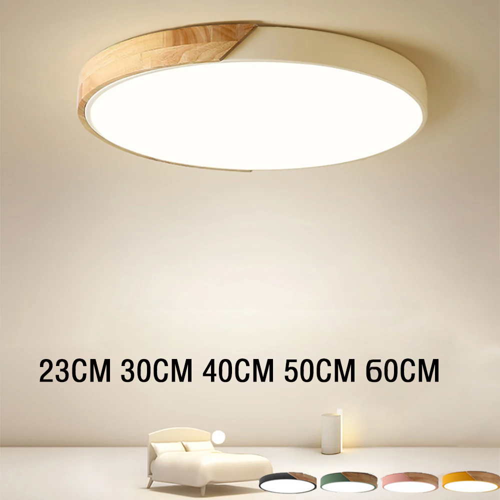 24 インチ大型シーリングランプ Led ライトルーム寝室用スマートランプ照明器具超薄型 Led シーリングライトリビングルーム用