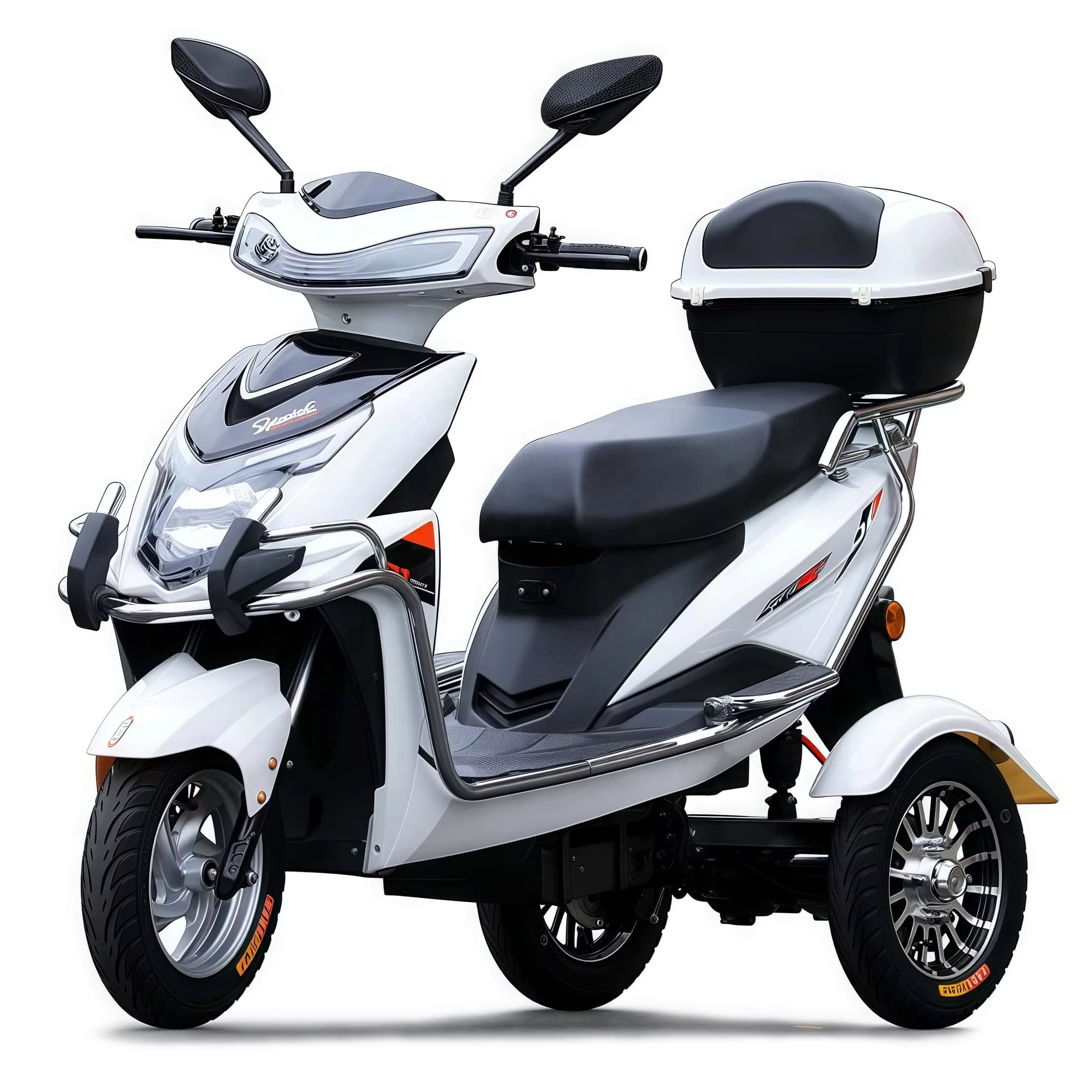 電動三輪スクーター ElectricTrik 1000 ワット貨物三輪車 E-三輪車 72V 電動三輪車オープン Bady Moto Electrica