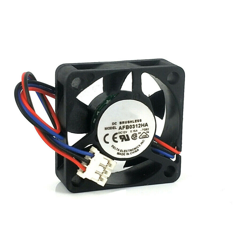 AFB0312HA 12V 0.15A 3ピン 30x30x10mm サーバー角形冷却ファン