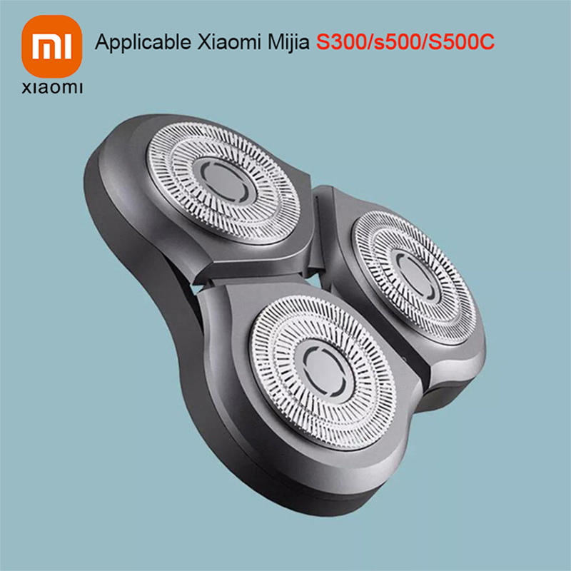 オリジナルシェーバーの刃 Xiaomi Mijia 電気シェーバー S300 S500 S500C シェーバーかみそり鋼の刃防水二層刃