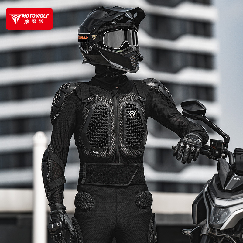 オートバイのジャケットモトボディアーマーモトクロスレーシング CE バイク保護ギア衣類パンツサイクリングスーツオフロード機器