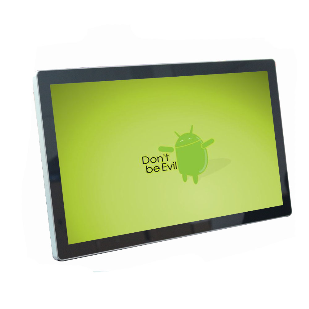 21.5 インチ クアッドコア 2 グラム RAM 8/16 グラム ROM Android フラットパネルスクリーンタブレット PC 100-240V AC 電源ウォールマウントタッチスクリーンタブレット PC