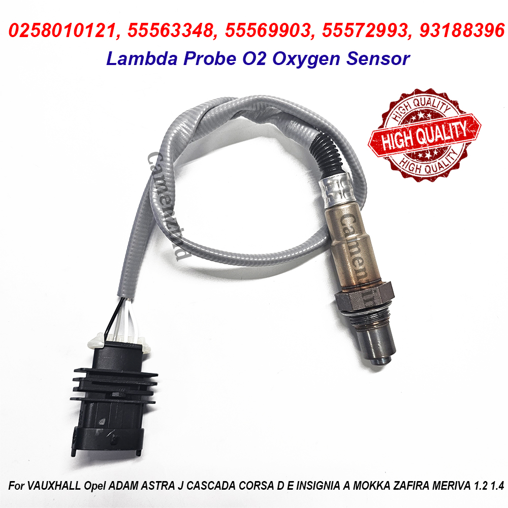 Lambda Probe O2 Oxygen Sensor 0258010121 55563348 55569903 55572993 93188396 For VAUXHALL Opel ADAM ASTRA J CASCADA CORSA D E