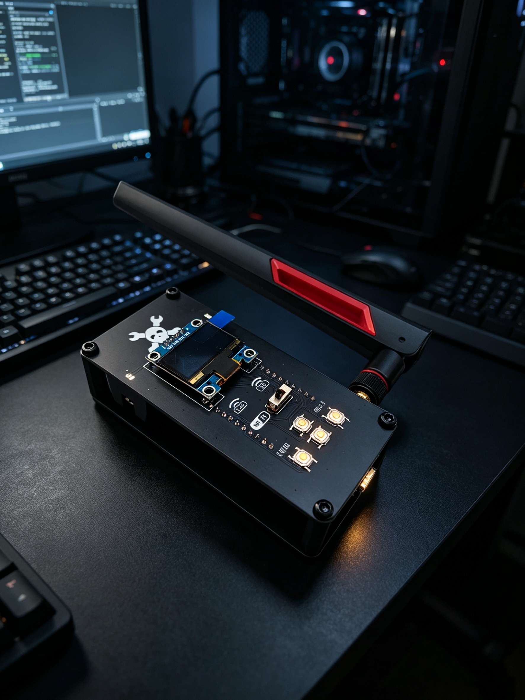 新しい BW16 ネットワーク コマンダー、2.4/5G デュアルバンド ネットワーク スキャン、安全なネットワーク学習および開発ボードをサポート