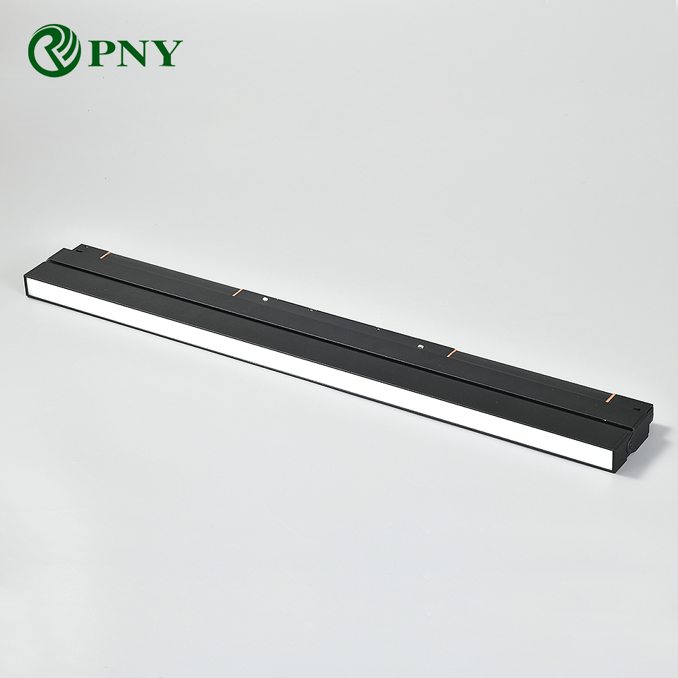 PNY 高品質 Tuya Zigbee DALI スマート LED 磁気トラック照明天井埋め込み型 48V 調光可能なマグネット折りたたみ投光器