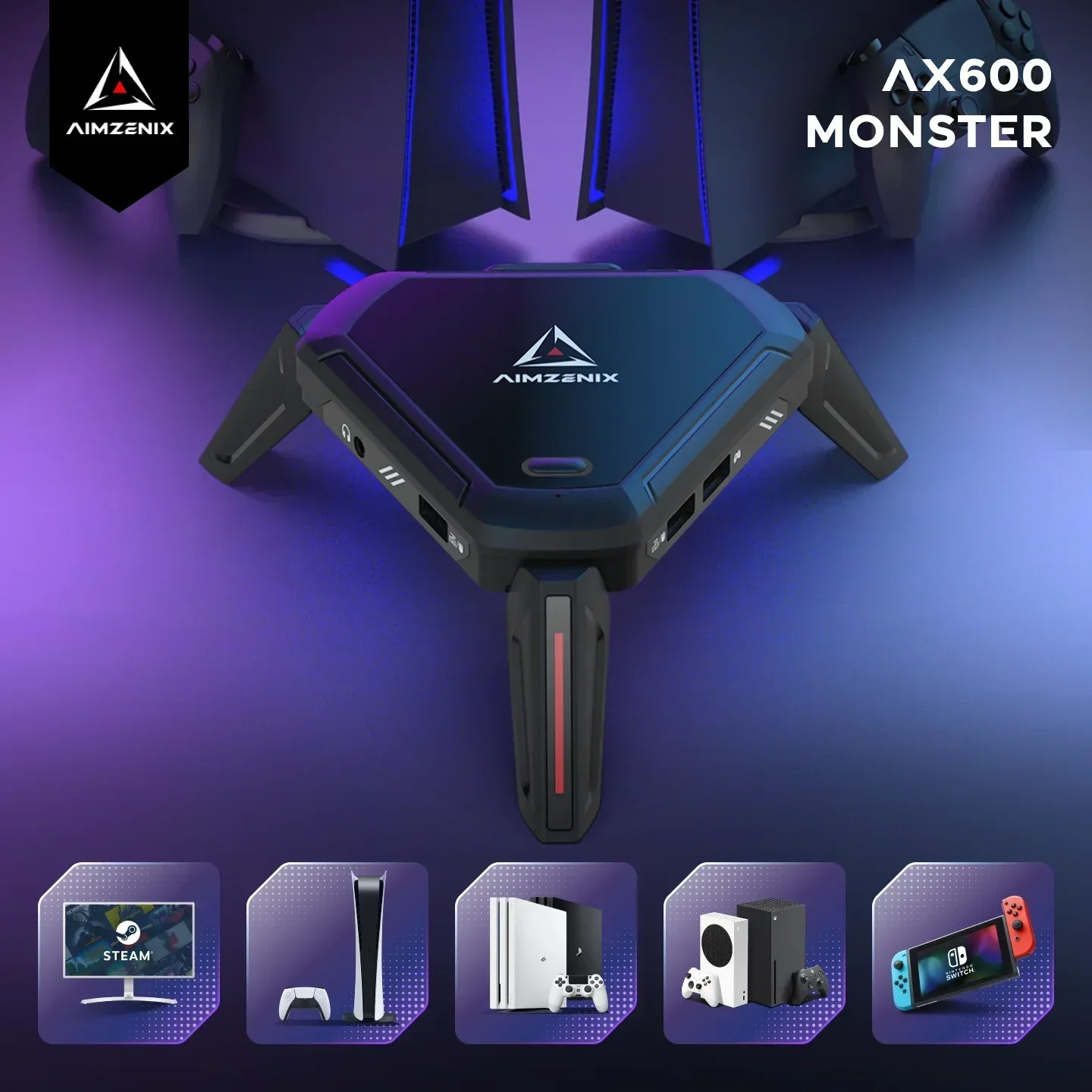 AIMZENIX AX600 MONSTER Pro キーボード