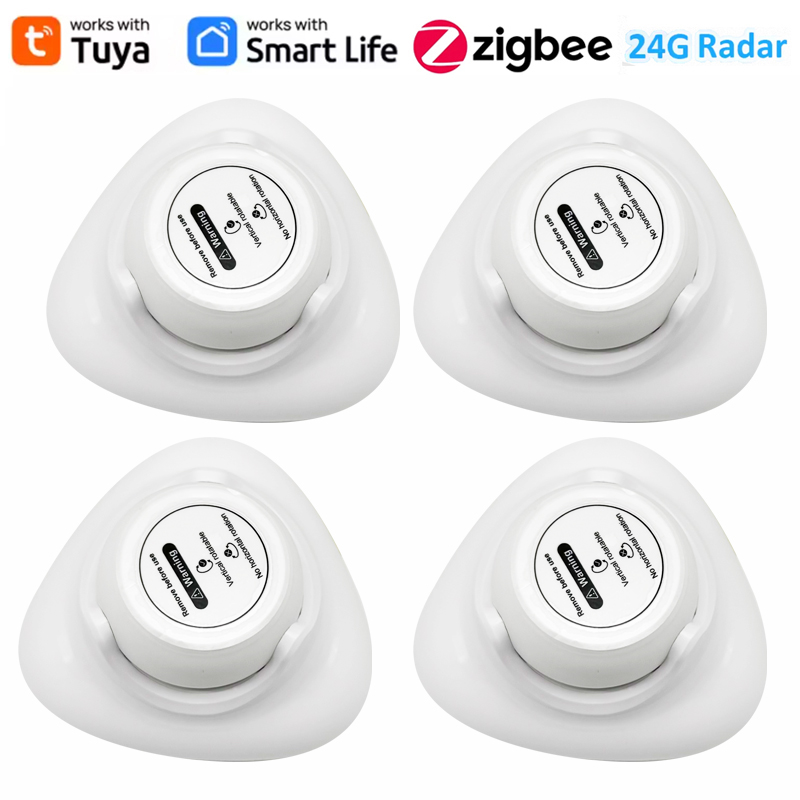 Tuya Zigbee 人体存在センサー 24 グラムミリ波レーダー探知機 PIR モーションセンサー スマートライフアプリと連携 2mqtt ホームアシスタント