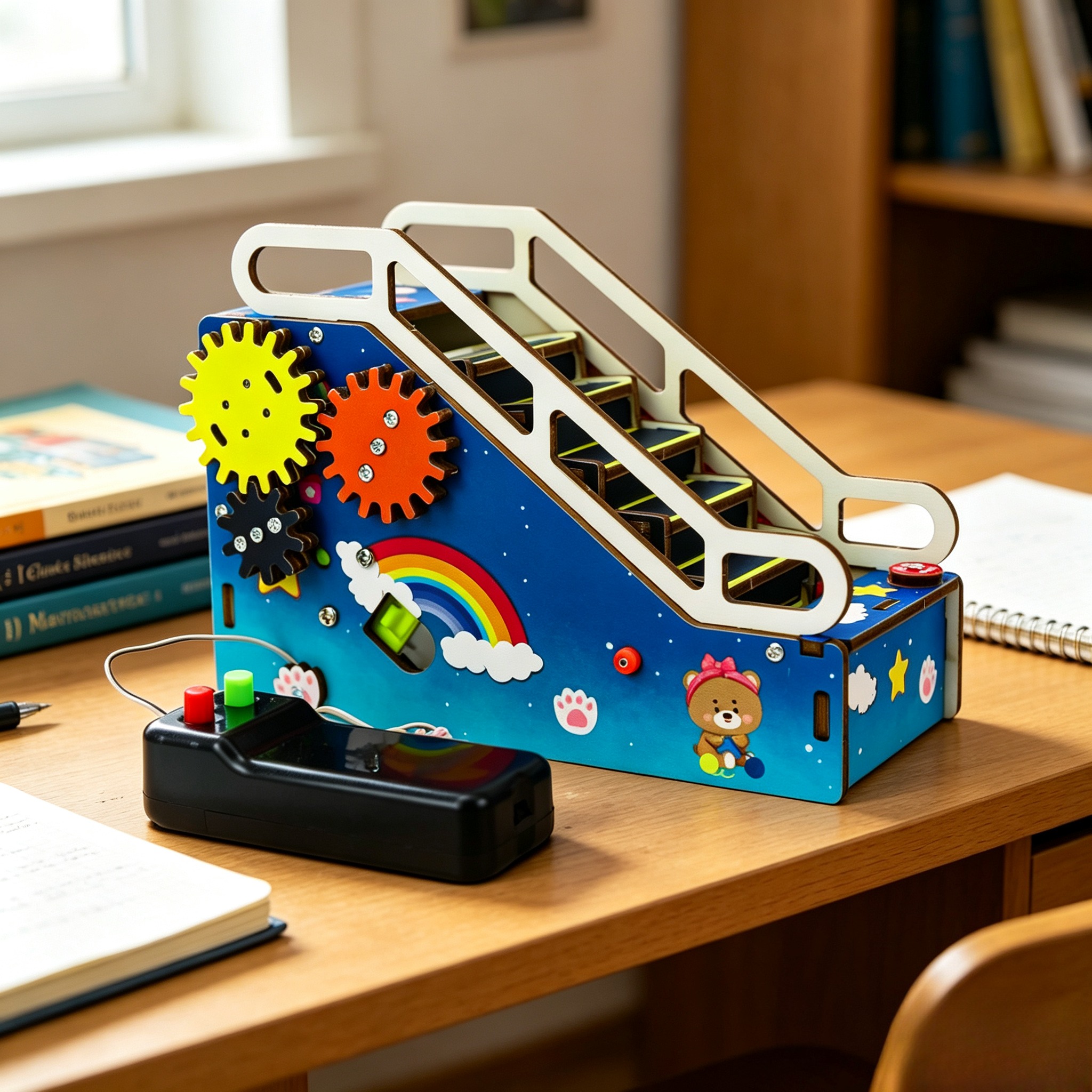 子供の科学および教育実験モデル、DIY エレベーターアセンブリ科学および教育玩具、DIY 教育ギフト