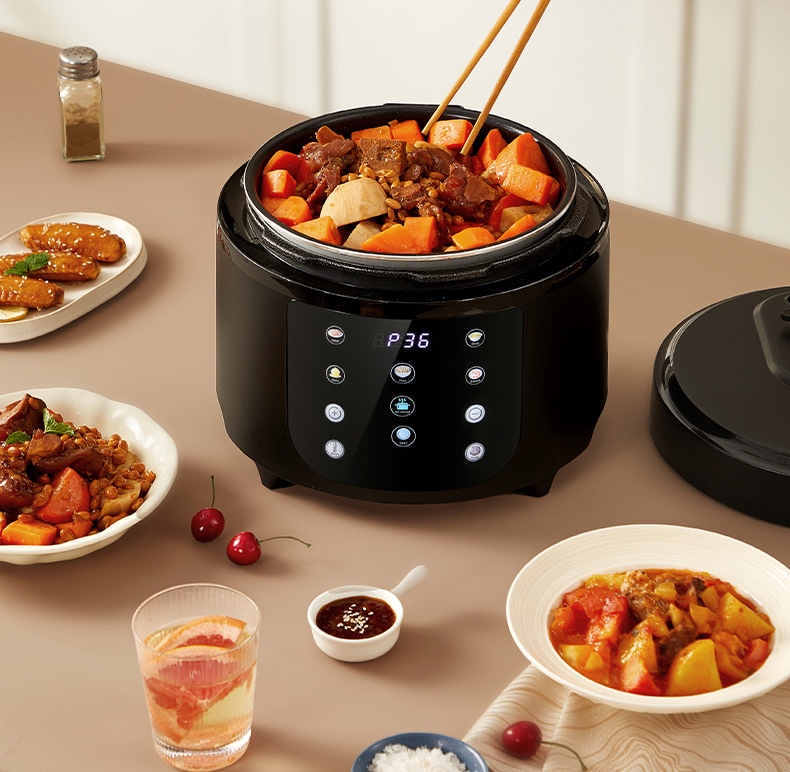 圧力鍋 家庭用 5L パワー圧力鍋 キッチン用品 多機能電気圧力炊飯器