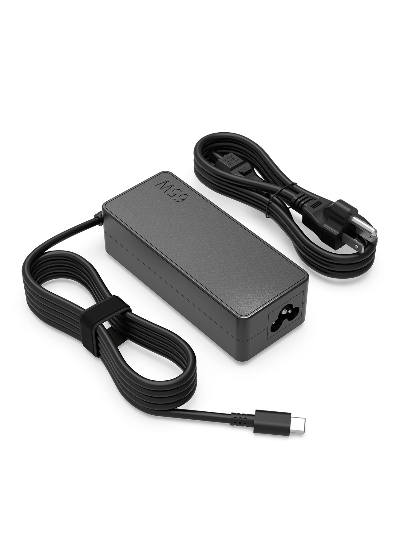 Reletech 65W USB C ラップトップ充電器電源アダプター Lenovo ThinkPad、Hp、Chromebook、Yoga、Dell、ASUS、Acer タイプ C 高速電源アダプター用