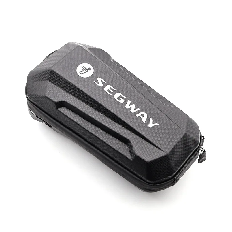 Original Front Handlebar Bag for Segway Ninebot Electric Scooter EVA Hard Shell Waterproof Front Bag Large Capacity Storage Bag