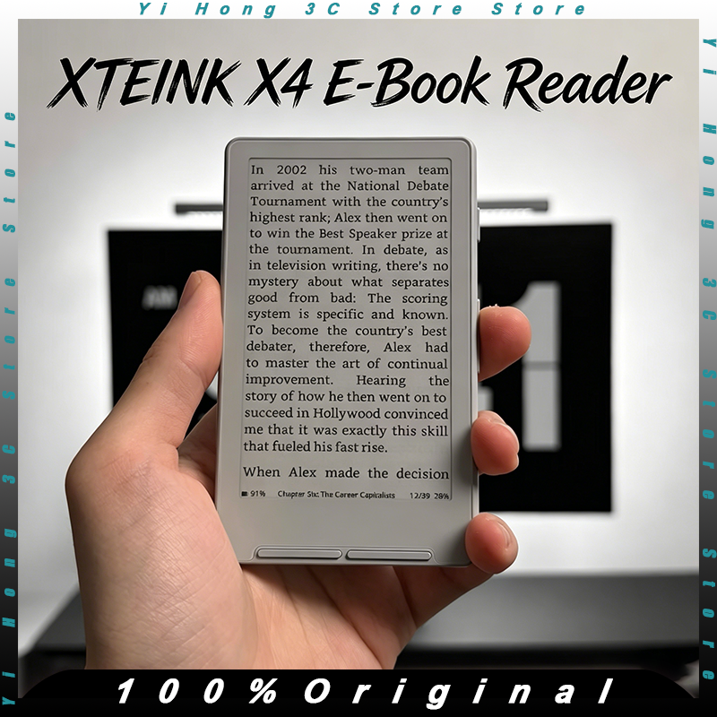 XTEINK X4 電子ブックリーダーポータブル 4.3 インチ画面磁気軽量電子ブックリーダー 220ppi 超薄型 650mAh 16 ギガバイト読書用