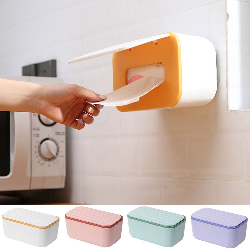 プラスチック両用ティッシュボックスシートタイプ/壁掛け大容量ウェットティッシュディスペンサー蓋付き抽出ナプキンホルダー車