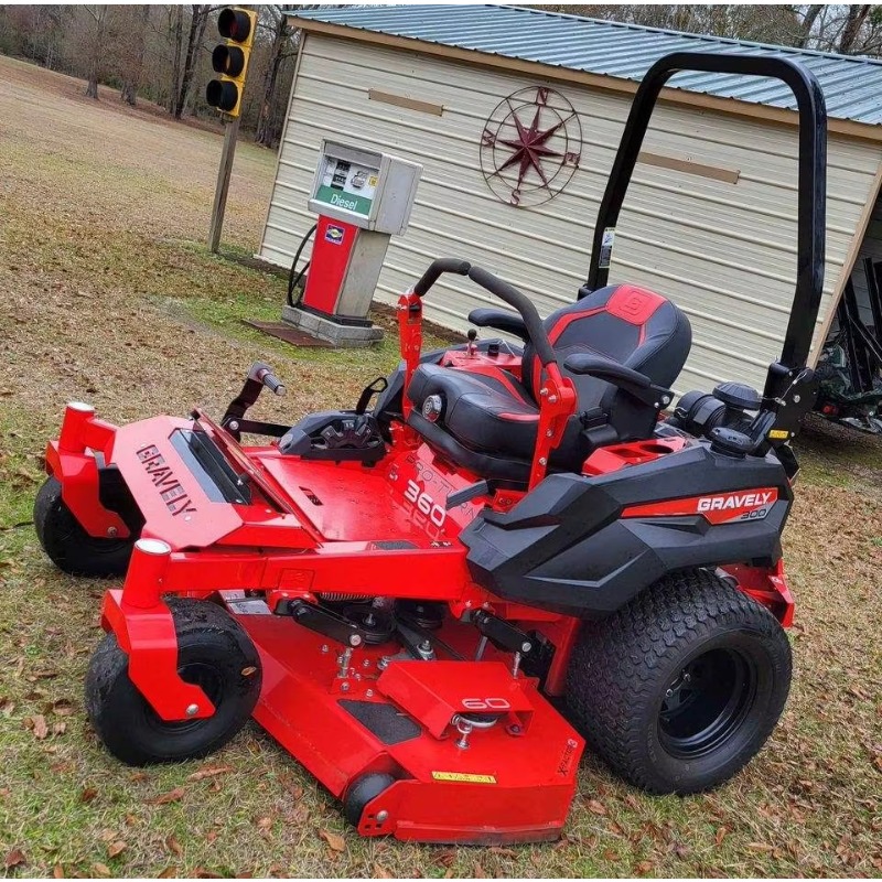 Industrial DIY Commercial Zero Turn Riding Lawn Mower 144CC 2-stroke 1200W Engine Single Cylinder 250L Grass
