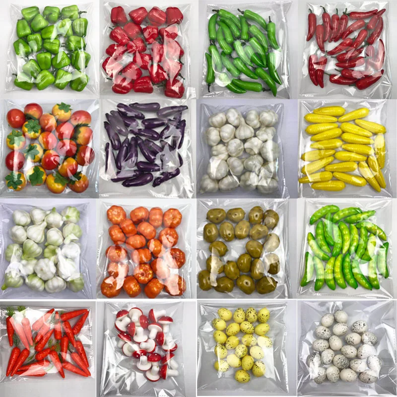 20 個ミニ人工果物野菜結婚式家の装飾 DIY 工芸品クリスマスギフトフェイクフルーツリンゴ桃オレンジ梨