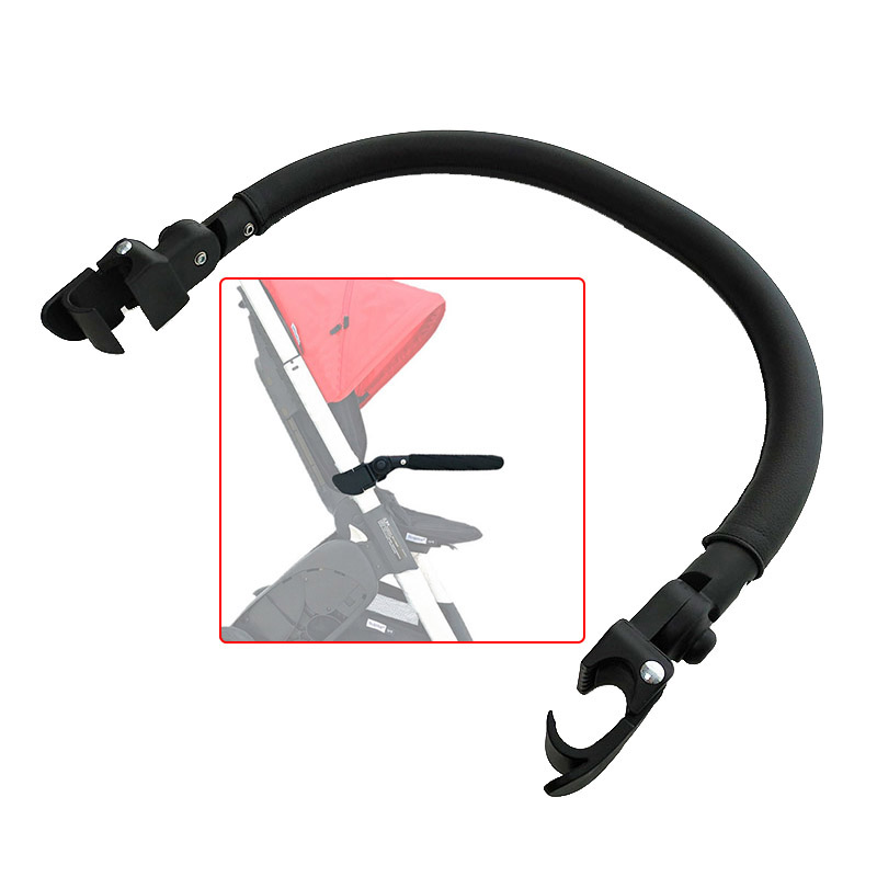 ベビーカーアームレストバガブー Ant バンパーバー革カバーベビーバギー手すりセキュリティフェンス DIY 交換アクセサリー