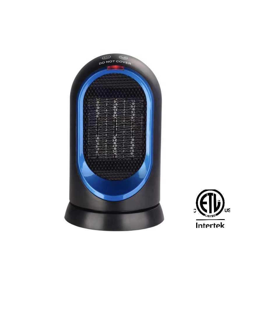 パーソナルフットヒーター、転倒および過熱保護600W PTCセラミックミニヒーター、オフィス用安全小型ヒーター