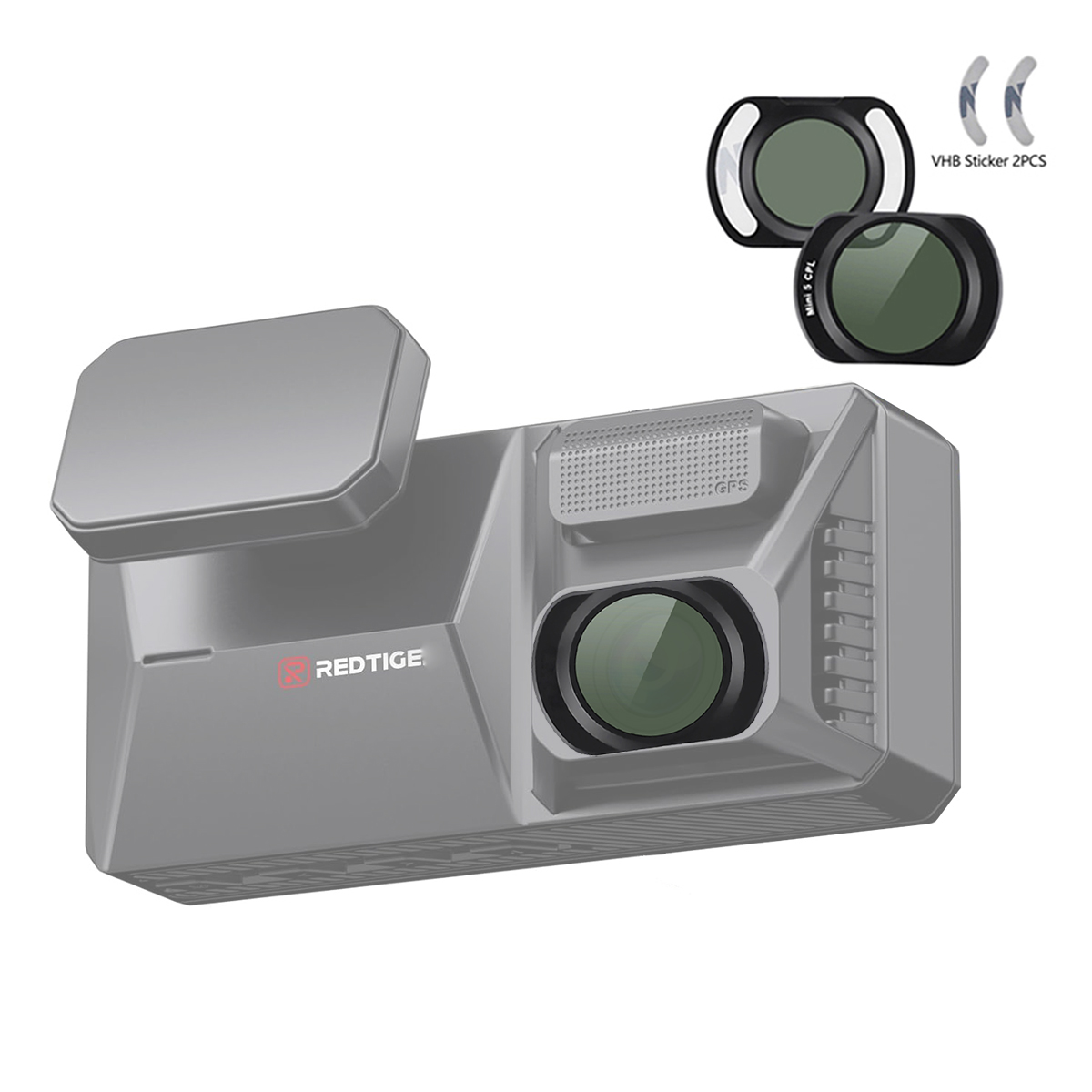 REDTIGER F77 ダッシュカム HD CPL フィルター HD レンズ防塵アンチグレア用