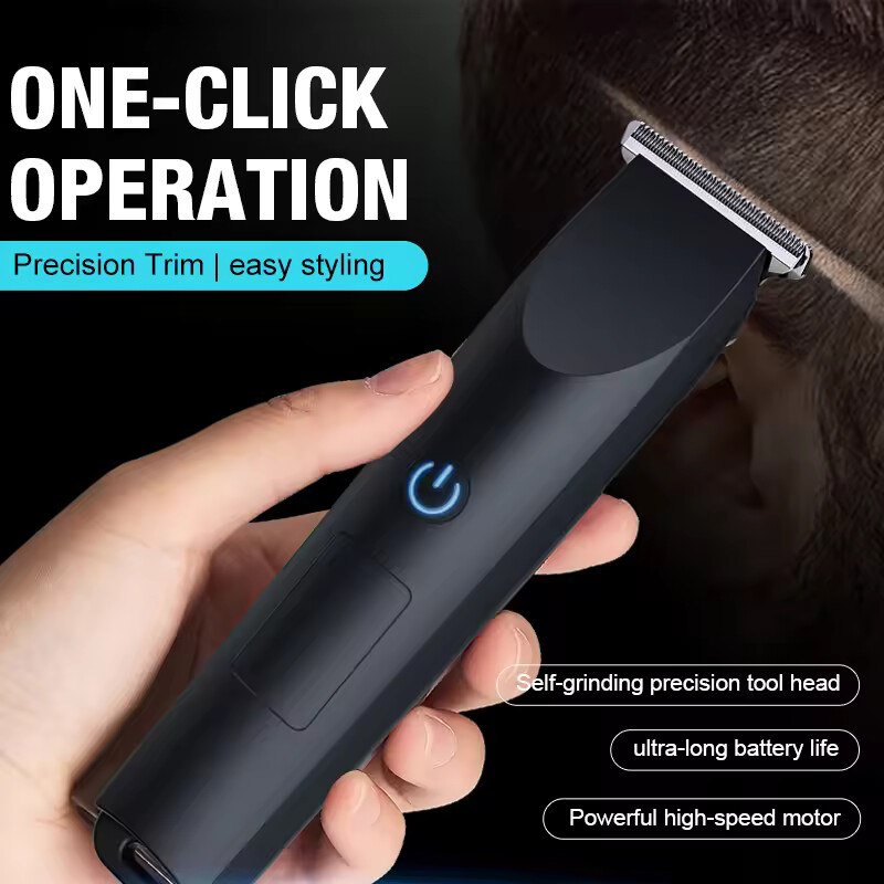 新しい電動バリカン男性用ヘアトリマーボディグルーマー