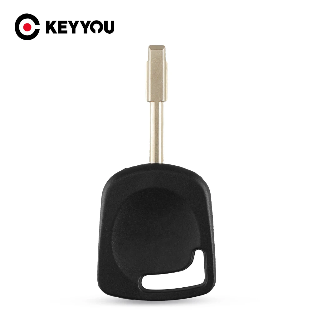 KEYYOU 10 個新しいノーカットブレードトランスポンダー車のキーシェルケースフォードフォーカスモンデオ Ka エスコートフィエスタフュージョントランジットコネクト
