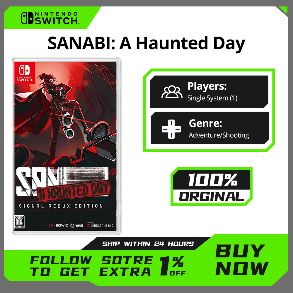 SANABI A Strange Day - Nintendo Switch ゲームセール 100% 公式フィジカル ゲームカード RPG アドベンチャー ジャンル (Nintendo Switch 用)