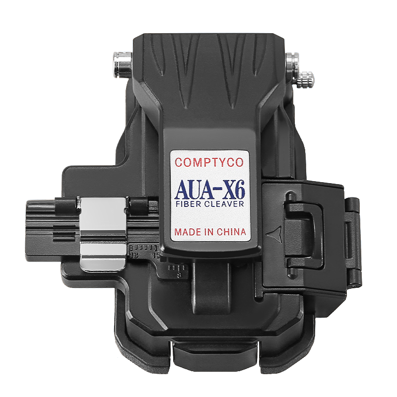 COMPTYCO AUA-X6 高精度ファイバークリーバー光ファイバーケーブルカッターツール FTTH ファイバー切断ナイフ廃棄物ファイバーボックス