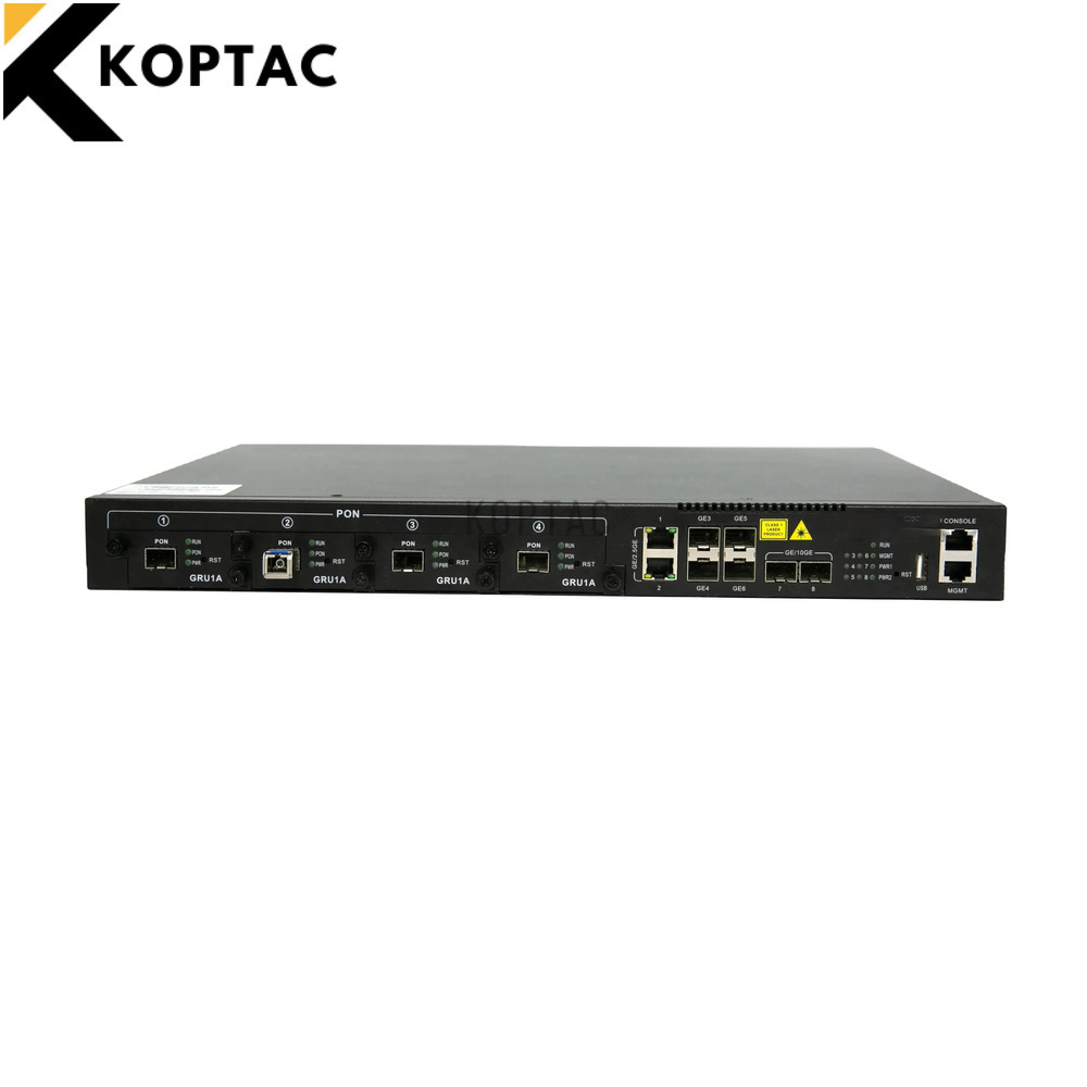8 ポート OLT 大容量 EPON 光ファイバ機器 GPON FTTH ソリューション 8 ポート高容量 OLT 製品
