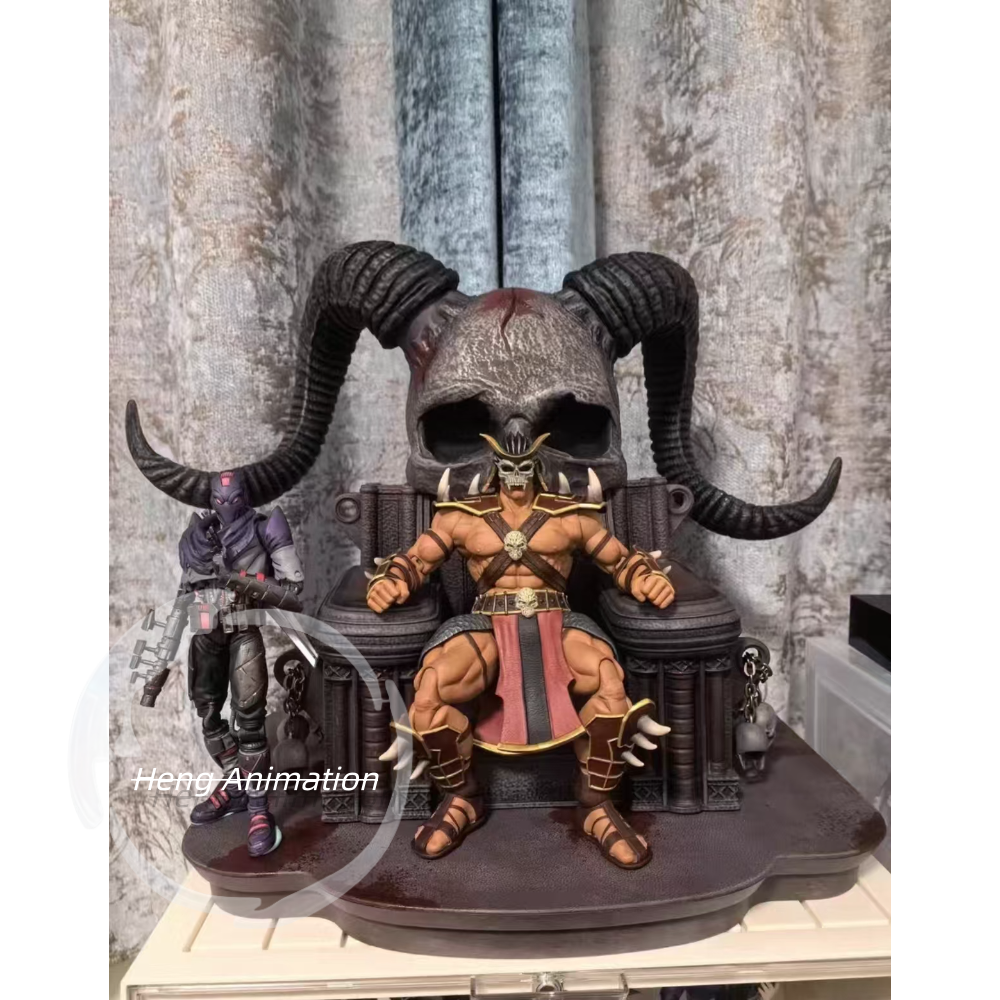 モータルコンバット ボス ST シャオ カーン デラックス エディション フィギュア コレクタブル オーナメント クール おもちゃ