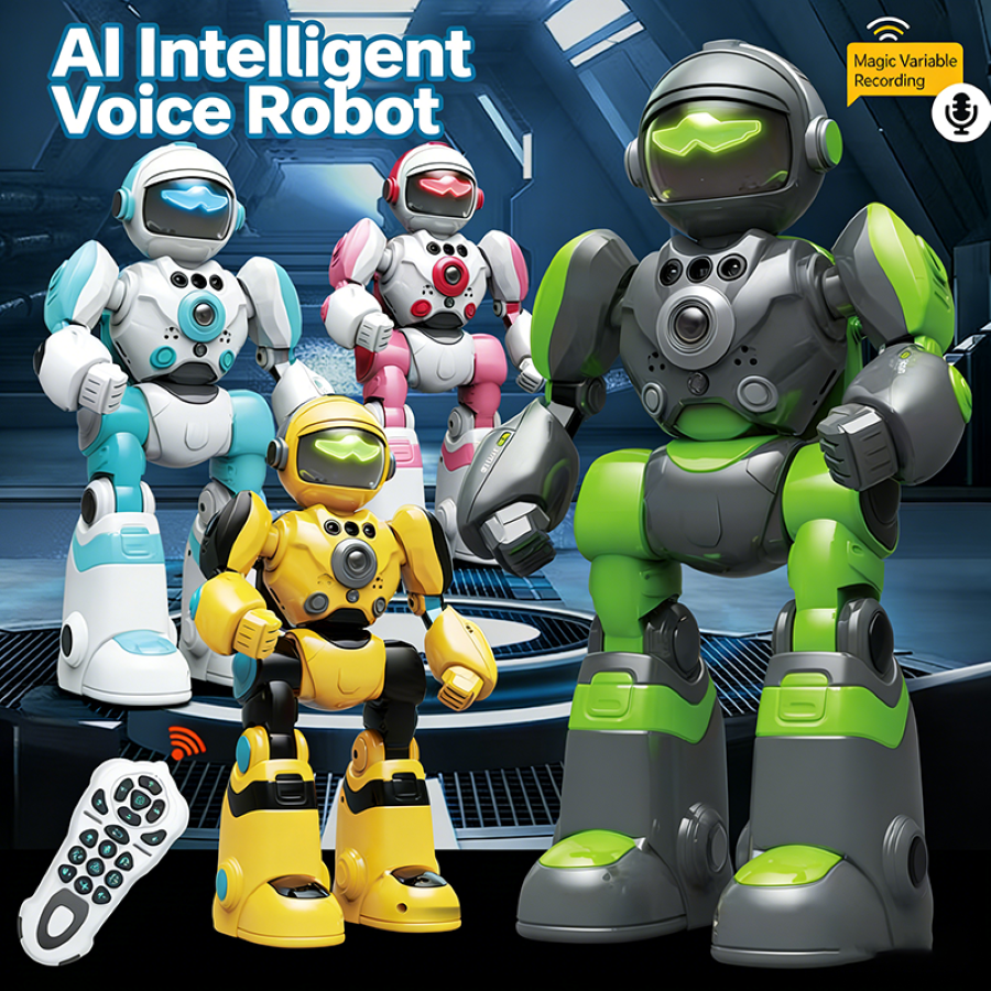 RC 面白いトーキング音声ロボット、ジェスチャー IR コントロール、プログラミング、歌うダンス LED ライト、