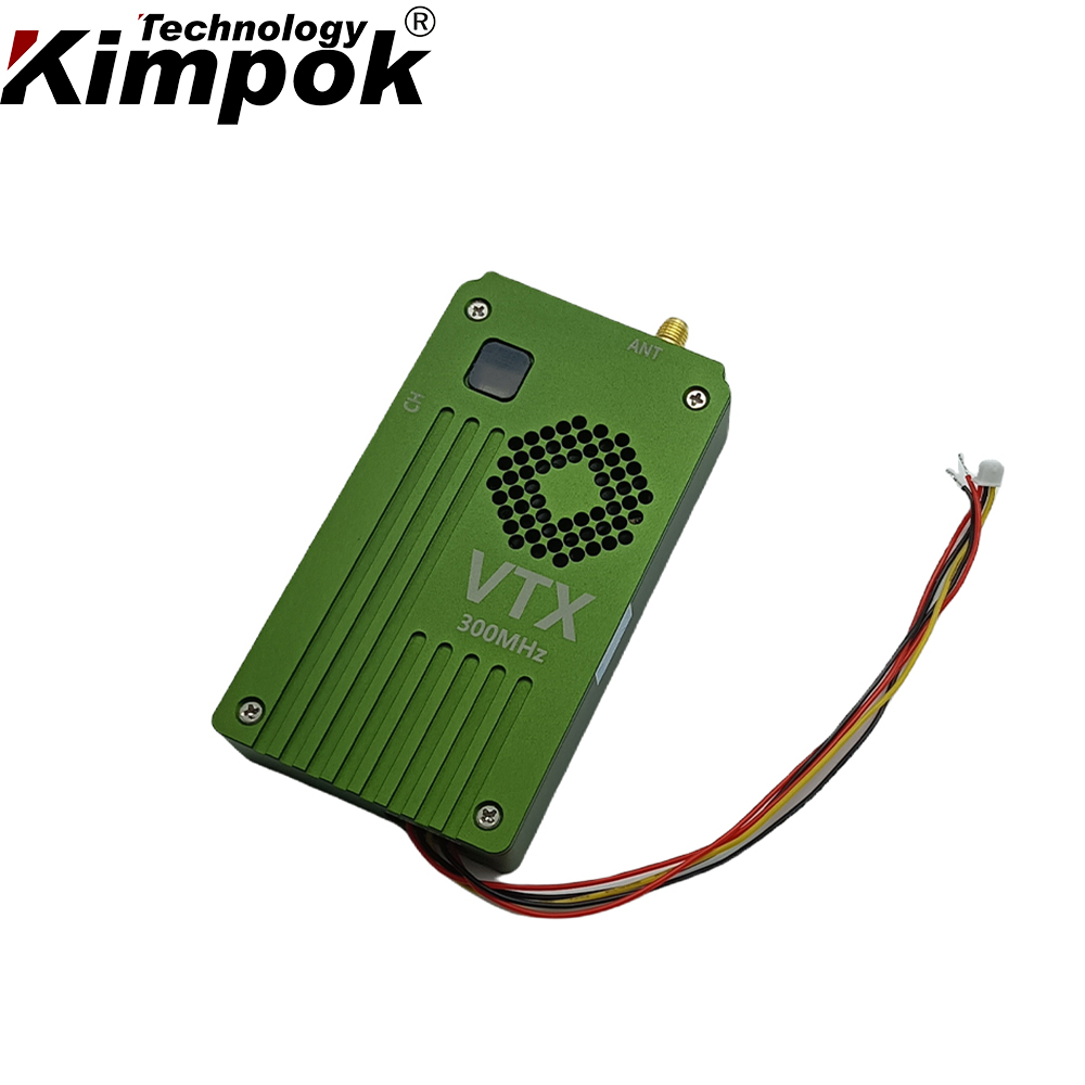 Los 60Km 300Mhz 8W Fpv ワイヤレスビデオ送信機および画像送信用受信機