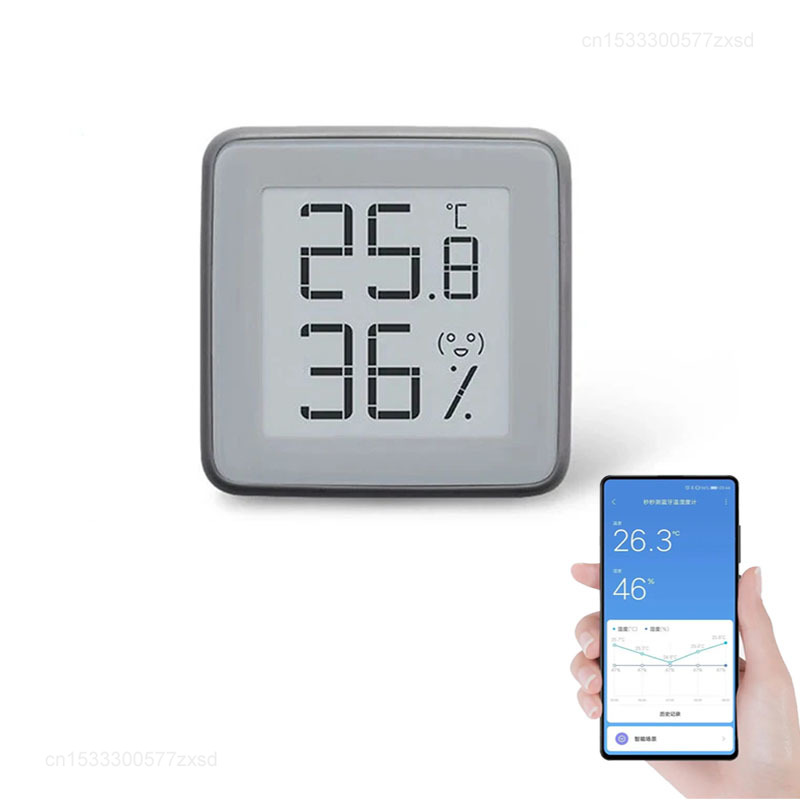 MiaoMiaoCe インテリジェント Bluetooth 温度計 E-Ink スクリーン BT2.0 湿度計 MIJIA アプリで使用可能 ホームガジェット スマートリンケージ