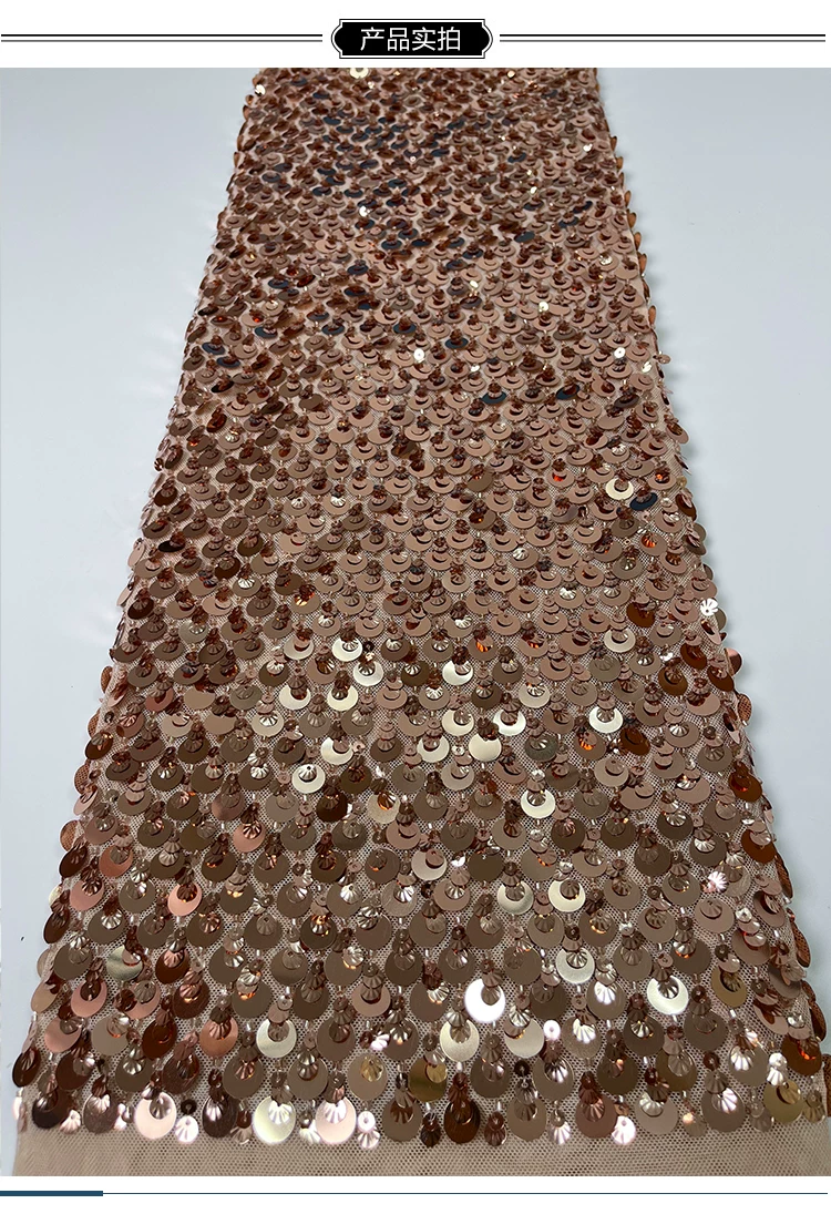 1yard暗号化サイズビーズスパンコール刺繍telas con bordadoソフトメッシュ生地ウェディングドレスチャイナ生地用衣料品