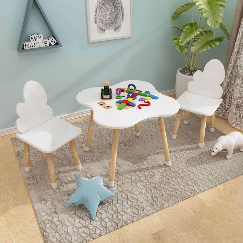 子供家具セット無垢材子供学習テーブルセット子供テーブルと椅子メブル dla dzieci ビューローランファンムエブルデマデラ