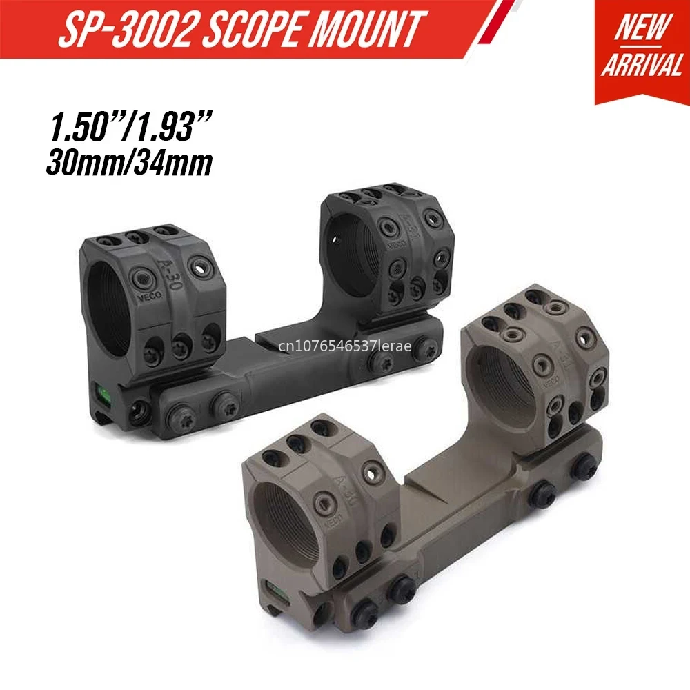 2025 新 SP-3002 SP-4002 ソリッドマウント 30/34 ミリメートル 0MIL 0MOA 1.50/1.93 インチ高さスコープマウント、スコープアクセサリー用の表面付き