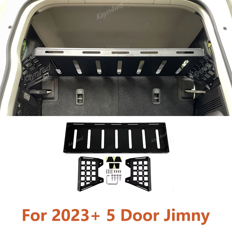 オフロード 4 × 4 Midification アクセサリートランクコンパートメント棚収納拡張ラック 2023 スズキ 5 ドアジムニー JB74 JC74
