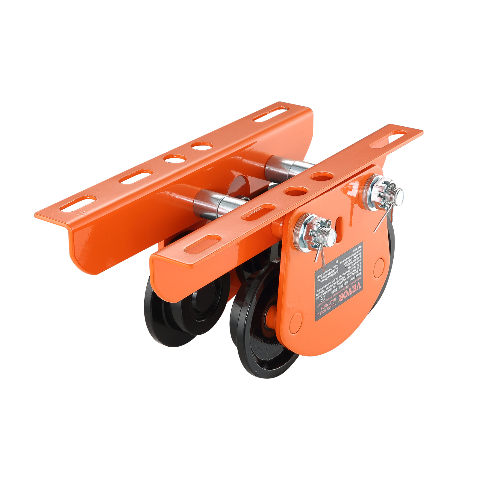 SucceBuy 電動ホイスト手動トロリー 0.5/1 トン容量 PA200 PA250 PA300 PA400 PA500 プッシュビームトロリー デュアルホイール付き
