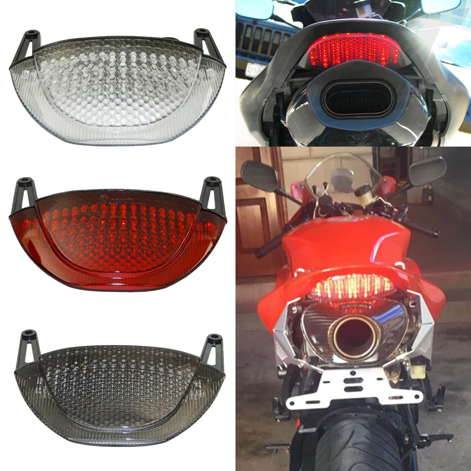 E マーク Led 統合テールライトテールブレーキターンシグナルライトホンダ CBR600RR CBR 600 RR F5 PC40 2007 2008 2009 2010 2011 2012
