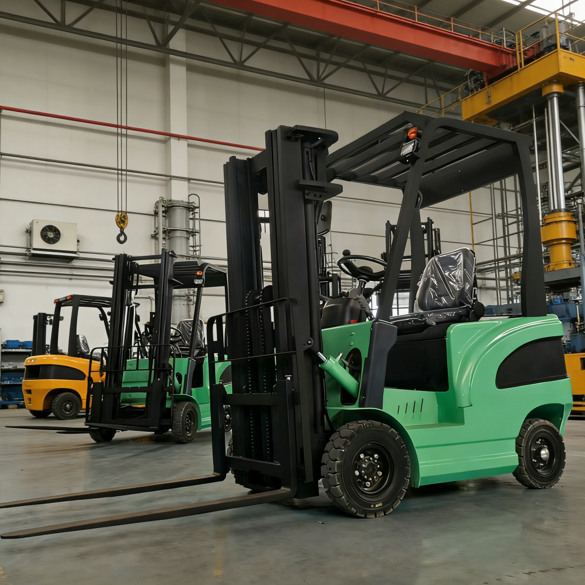 カスタマイズされた完全電気スタッカー フォークリフト油圧リフティング トラック倉庫貨物 1.5Ton 2Ton マテリアル ハンドリング装置