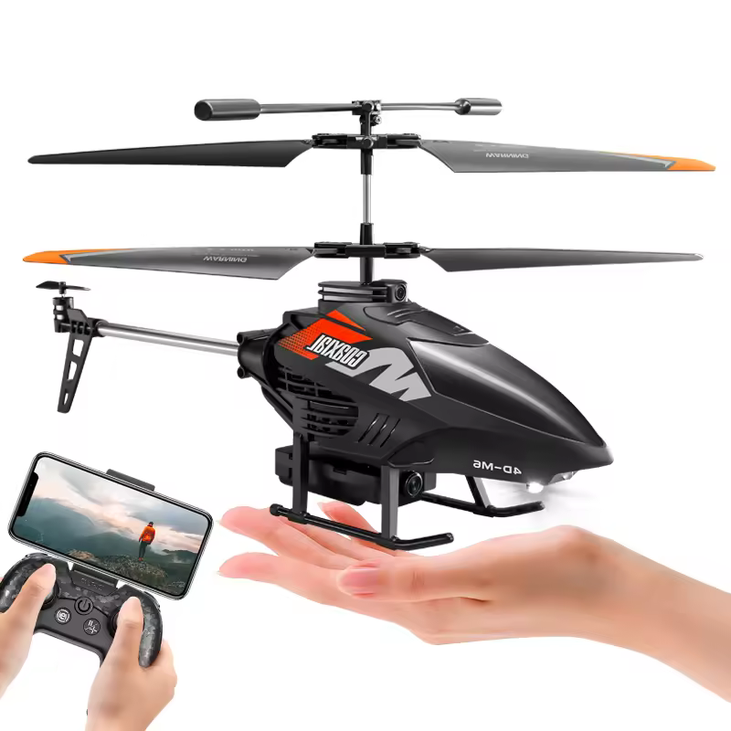 4DRC M6 リモートコントロール RC ヘリコプター 4K カメラ付き高度保持ドローン 2.4GHZ 4CH 航空機大人の誕生日子供のギフトおもちゃ