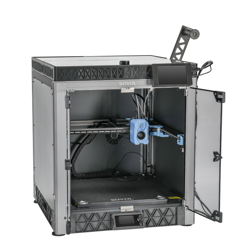 Sovol 新発売 3D プリンター SV08 金属およびホウ化ケイ素ガラスオープンエンクロージャで恒温防塵、ノイズ低減
