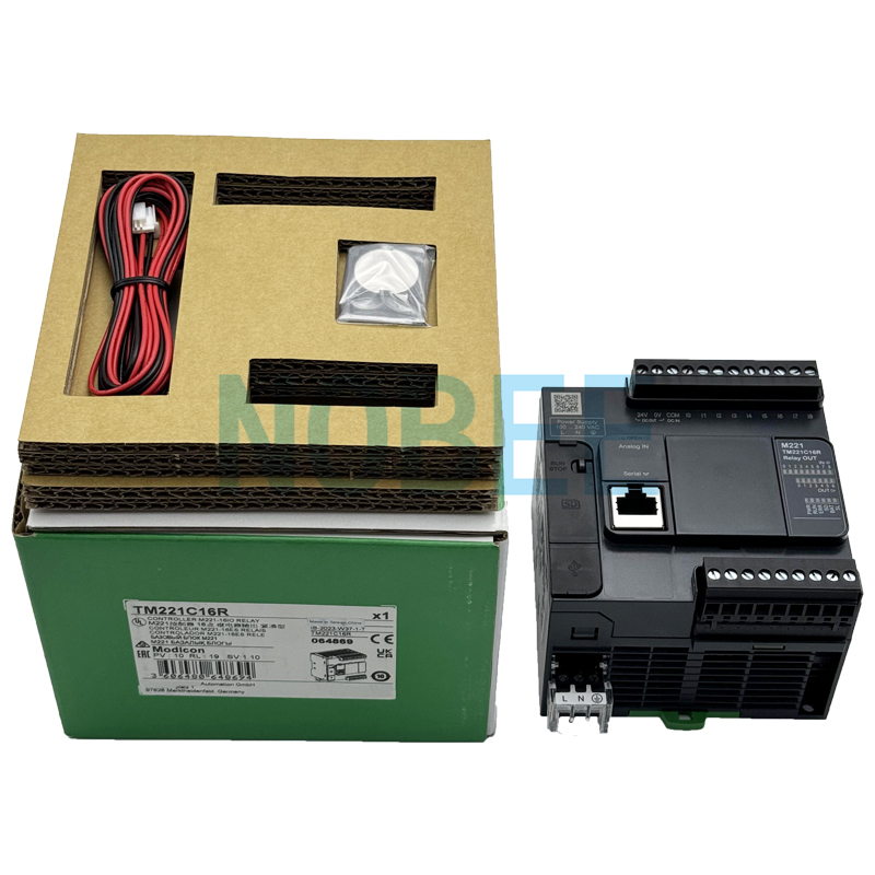 ブランドの新しいオリジナル Modicon M221 PLC ロジック コントローラ TM221C16R TM221C16T TM221C16U