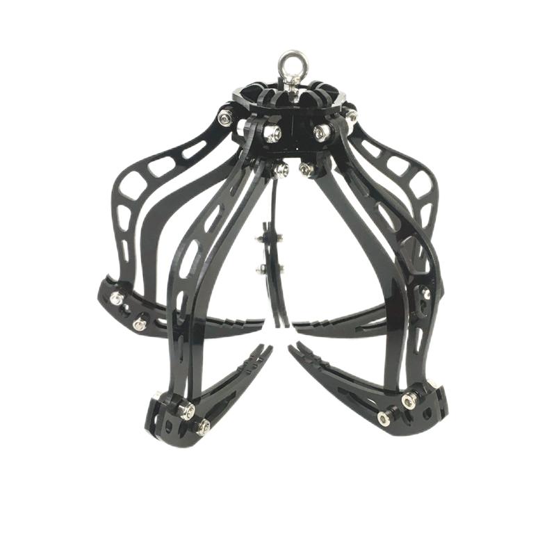 アクリルまたはステンレス鋼の爪マニピュレーター ドローン カマキリの爪 フック グリッパー クアッドコプター レスキュー システム用自動把握セット