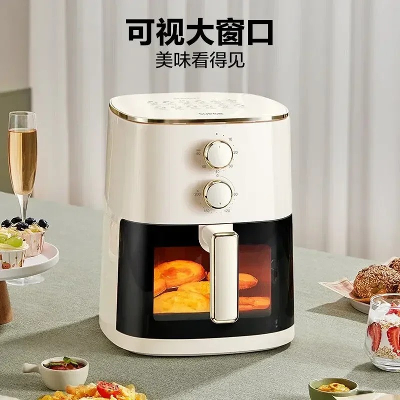 エアフライヤー家庭用大容量スマートタッチスクリーン多機能全自動電気フライヤーフライドポテト
