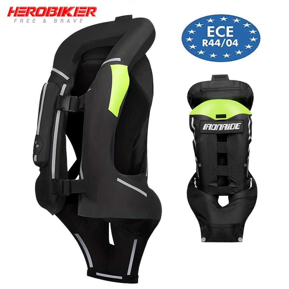 新しいオートバイジャケットオートバイエアバッグベストモトエアバッグベストモトクロスレーシング乗馬エアバッグシステムエアバッグ CE プロテクター男性