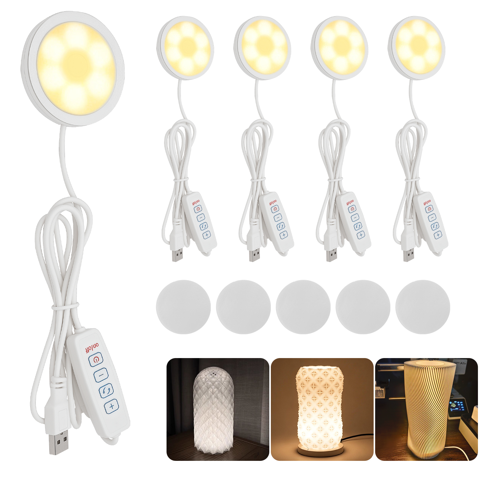 Bambulab 用調整可能なライトキット Led ライトハードウェア Bambulab ライトキット 001 Led ライト部品 Diy モデル 3D プリンタアクセサリー
