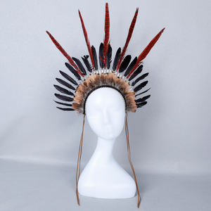 Handmade Bohemian-Style Lightweight Women's Adult Comfortable Natural Feather Custom Color and Size Halloween Costume Props