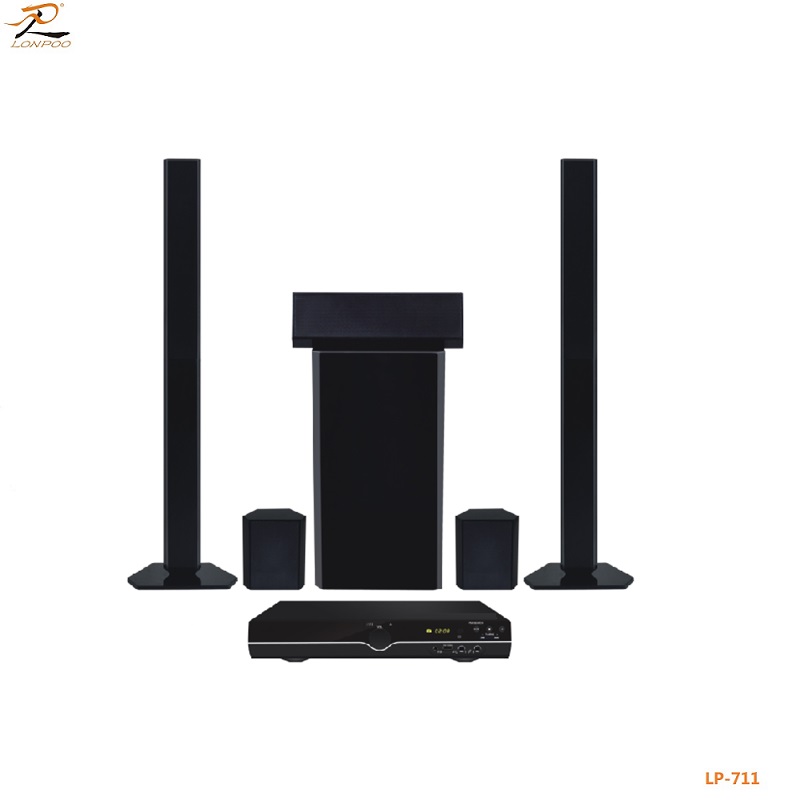 5.1 DVD プレーヤー カラオケ ミュージック スピーカーを備えたサラウンド サウンド ホーム シアター システム