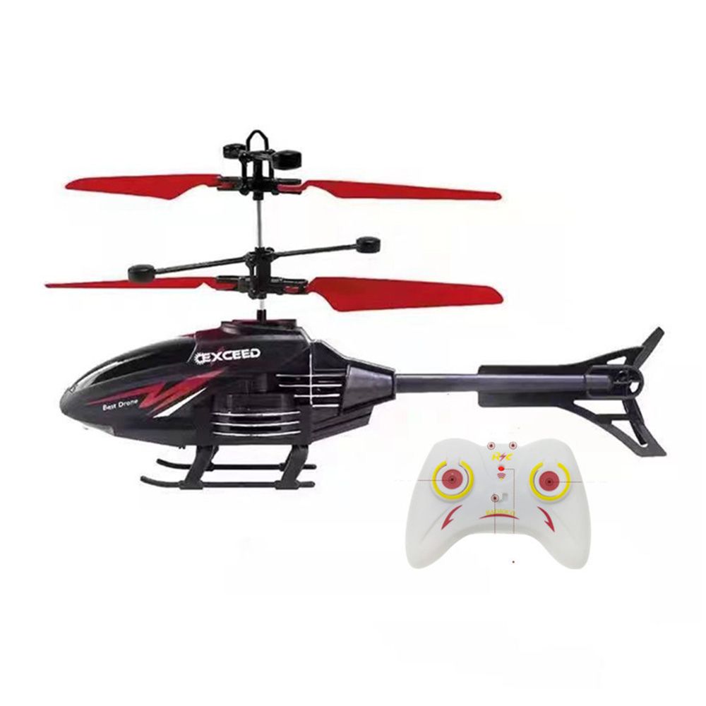 リモコンヘリコプター飛行機ミニ飛行ヘリコプターおもちゃ充電式赤外線センサー/ドローン/USB 充電趣味