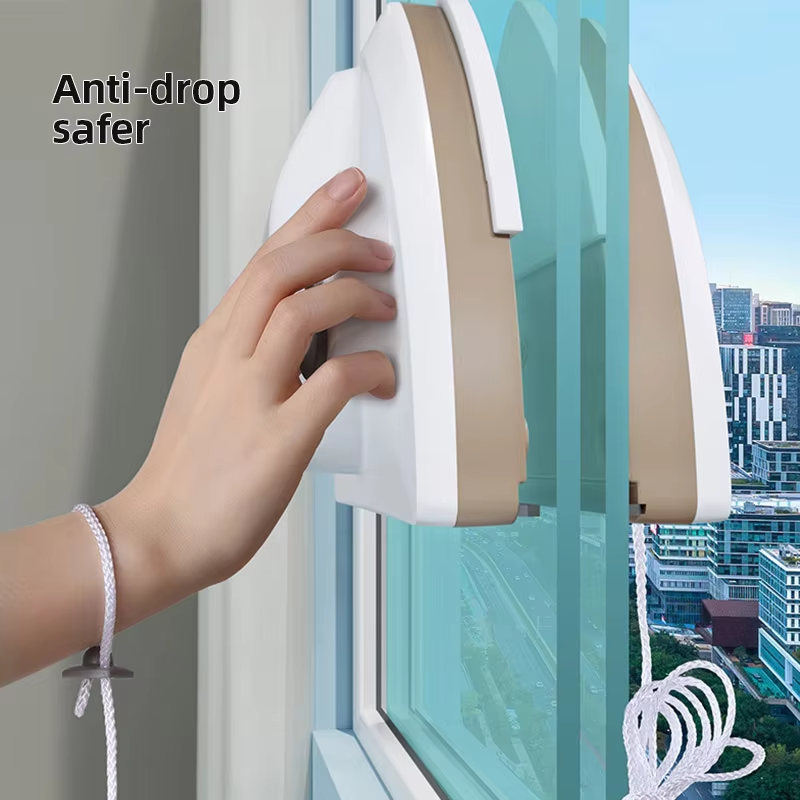 新しい磁気ガラス窓クリーニングツール放水二層ワイパー家庭用特別な窓クリーナー家庭用